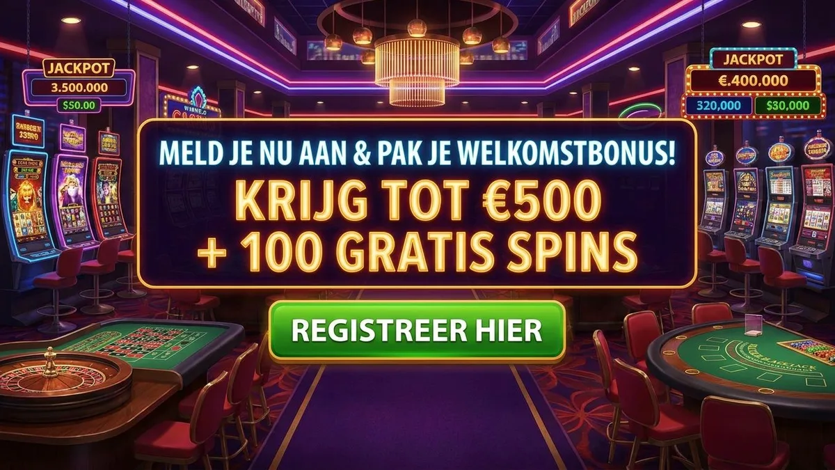 Aanmelden met bonus